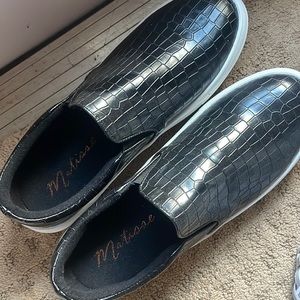 Matisse Black Slip-ons